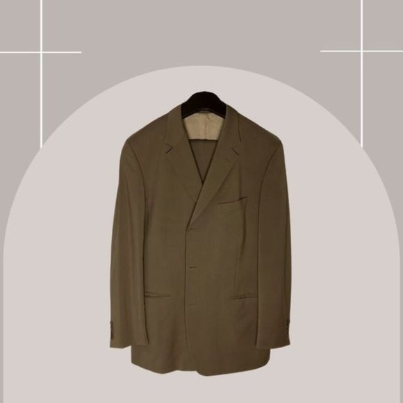 Hugo Boss Other - #11 - HUGO BOSS - TAN SUIT (JACKET AND PANTS) - SIZE 56 (46)